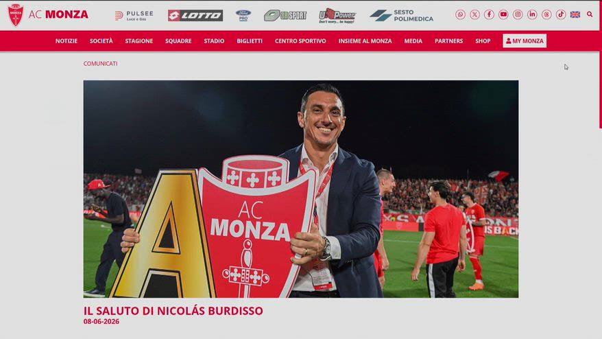 Direttore sportivo Monza: idea Vallone per il post Burdisso