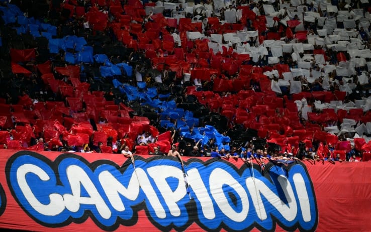 La scenografia a San Siro