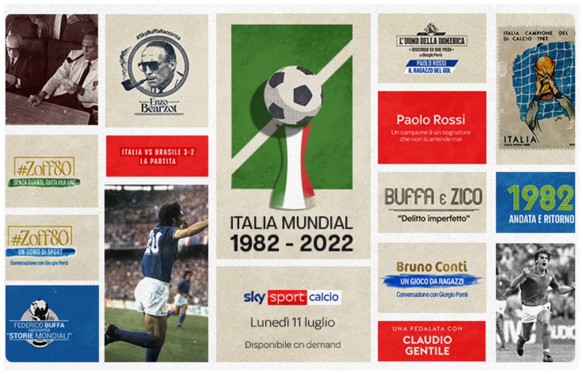 Billets De Match Italie 1982 - Semifinale Et Finale Coupe Du Monde - Occasion Avec Traces D'annulation