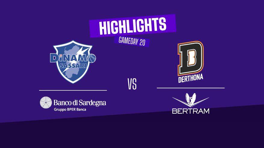 Sassari-Tortona 82-89: highlights LBA