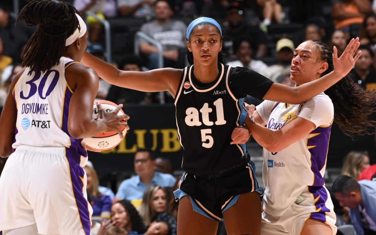 Photo: sport.sky.it Angel Reese Sets All-Time WNBA Rebounding Record With 26 Against Sparks
