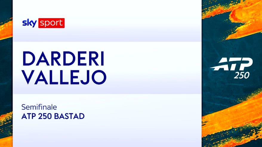 Darderi-Vallejo: highlights Atp Bastad. VIDEO