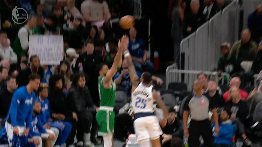 NBA, Tatum: la tripla dall'angolo è quasi impossibile