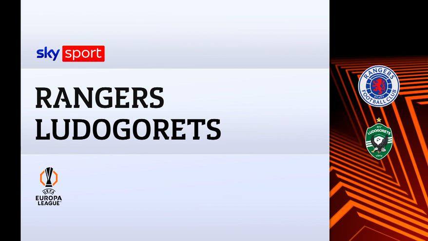 Rangers-Ludogorets 1-0: gol e highlights