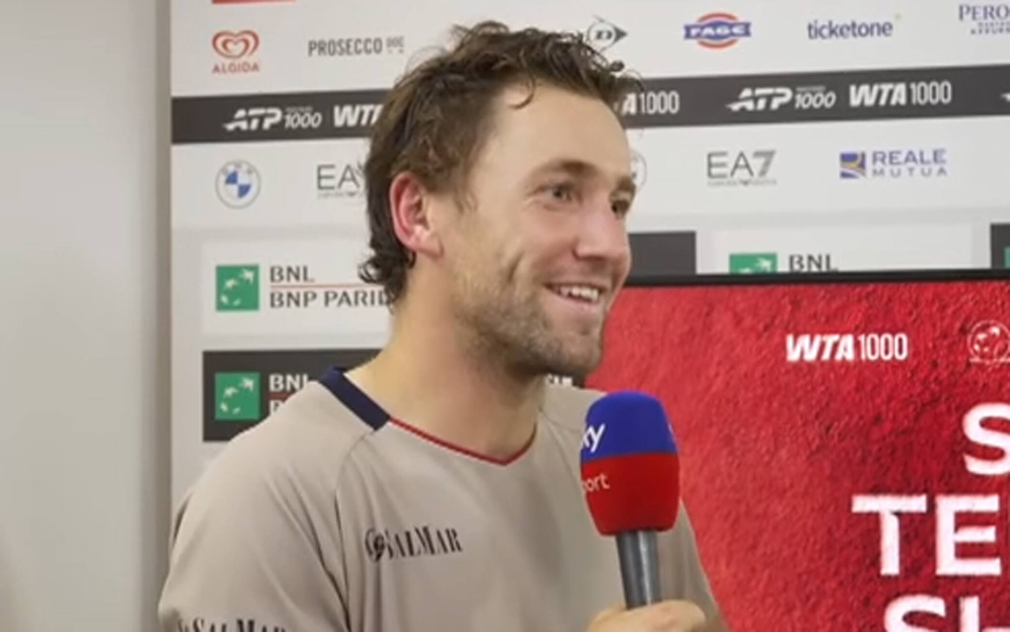 "Kick my ass": così Ruud ricorda il match con Sinner all'Atp Roma 2025