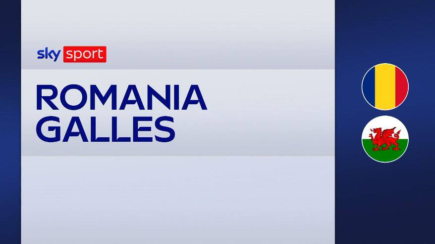 Romania-Galles 2-1: gol e highlights