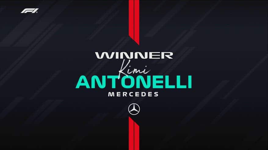 Antonelli vince anche in Spagna: tutti i risultati  del GP