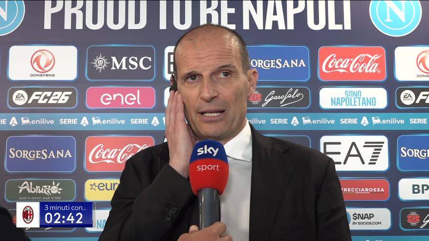 Allegri: "I 63 punti sono quelli che meritiamo"