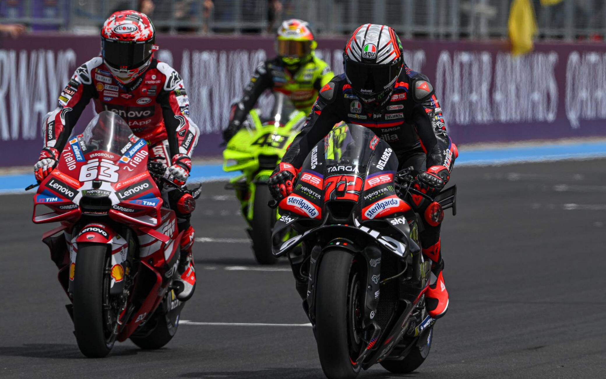 MotoGP, la griglia di partenza del GP Ungheria (Balaton Park)