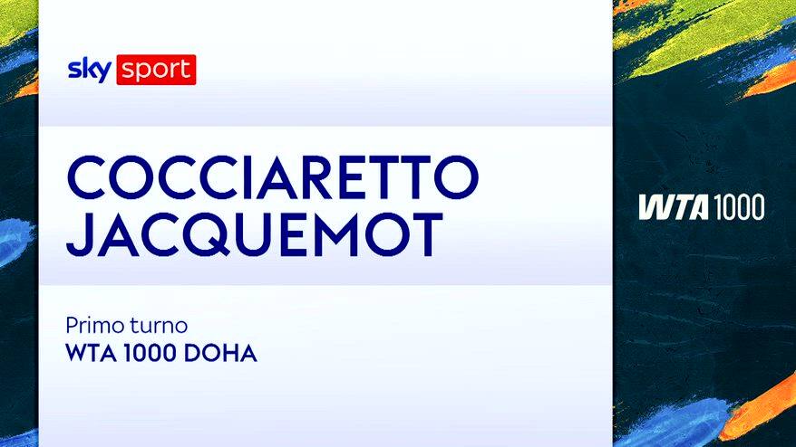 Cocciaretto-Jacquemot: highlights Wta Doha