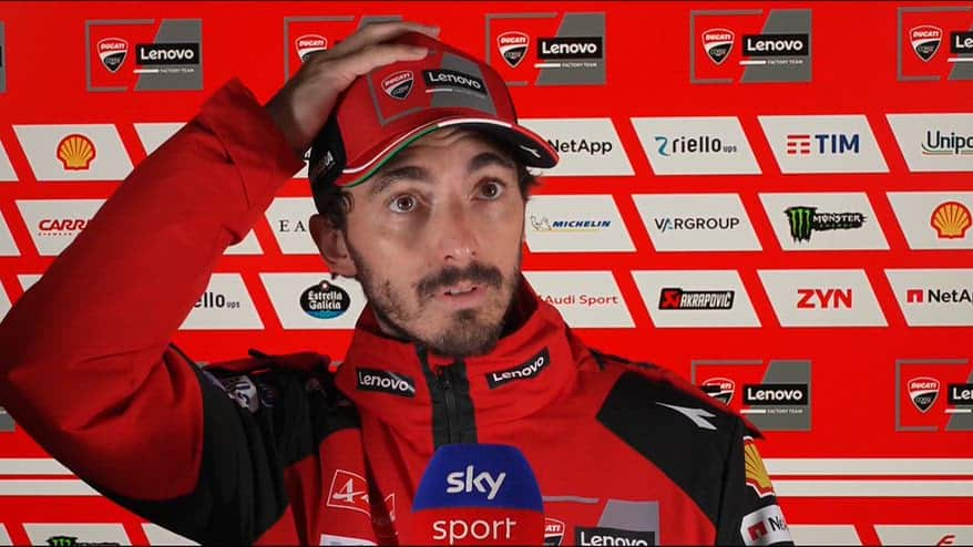 Bagnaia: "Ducati mi supporta e l'ho sempre detto"