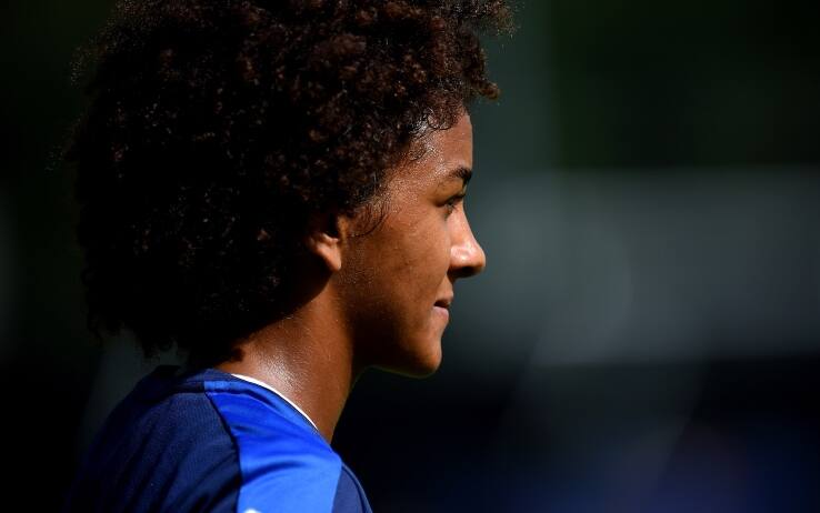 Sara Gama con la maglia della Nazionale