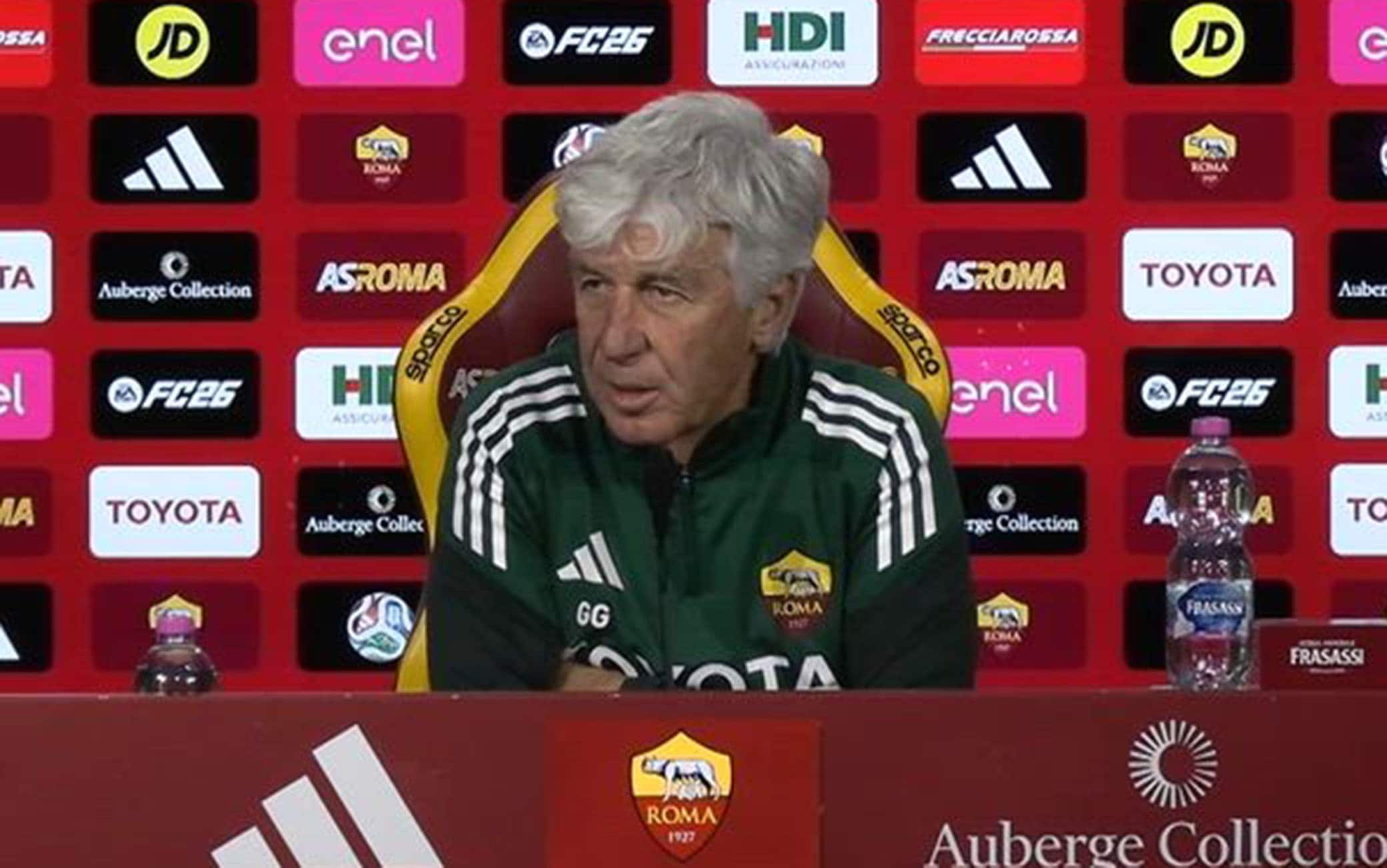 Roma-Pisa, la conferenza stampa di Gasperini in diretta LIVE