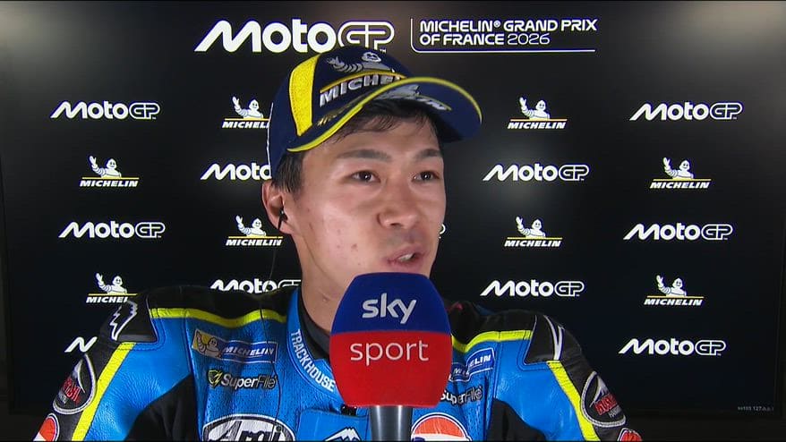 Ogura: "Felice per il podio, posso battere le altre Aprilia"