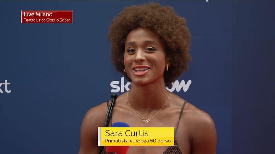 Sara Curtis a Sky: "Idoli? La mia è Simone Biles"