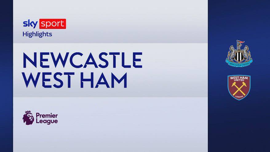 Newcastle-West Ham 3-1: gol e highlights