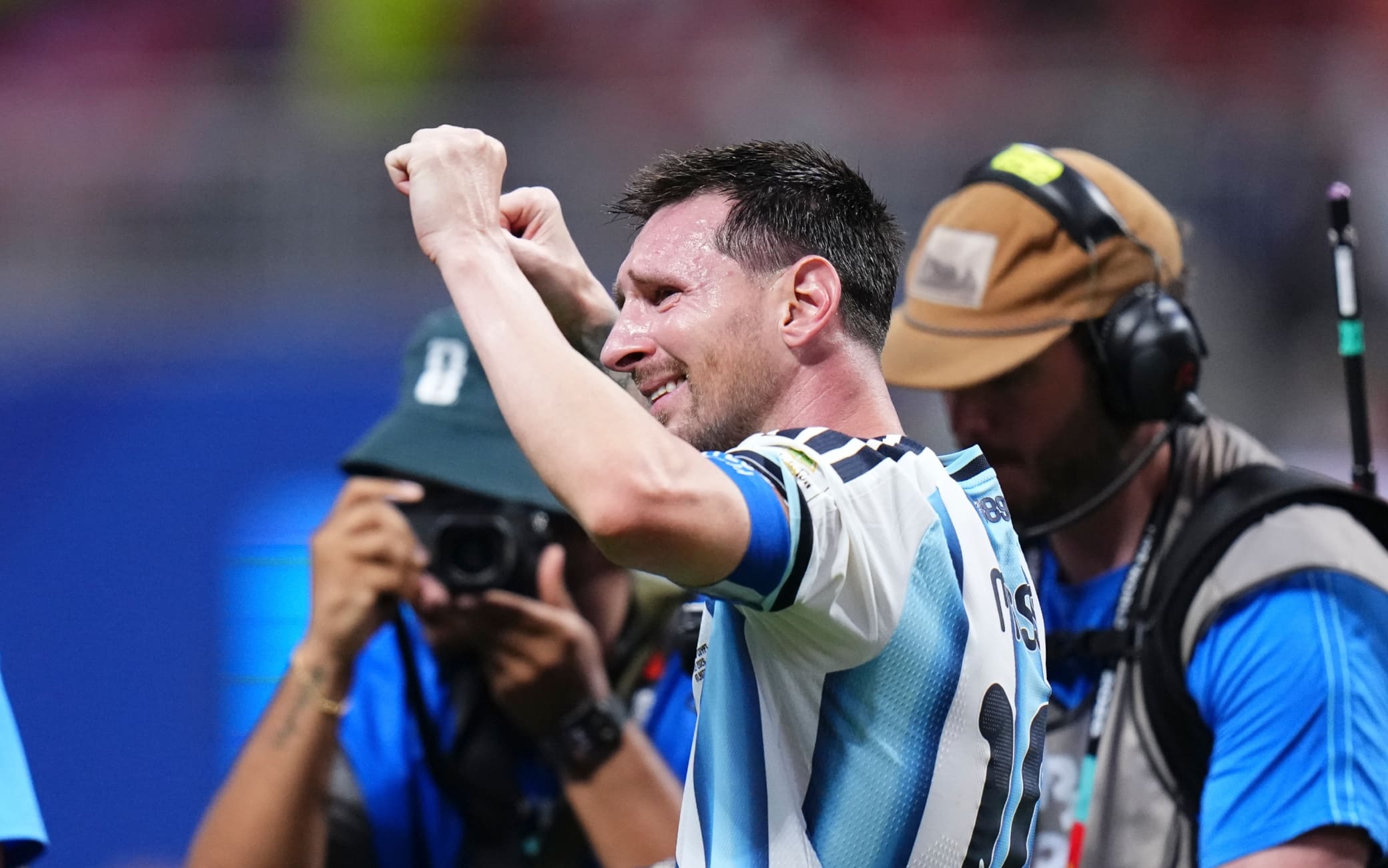 Argentina, Messi: "Le lacrime a fine partita un momento di liberazione"