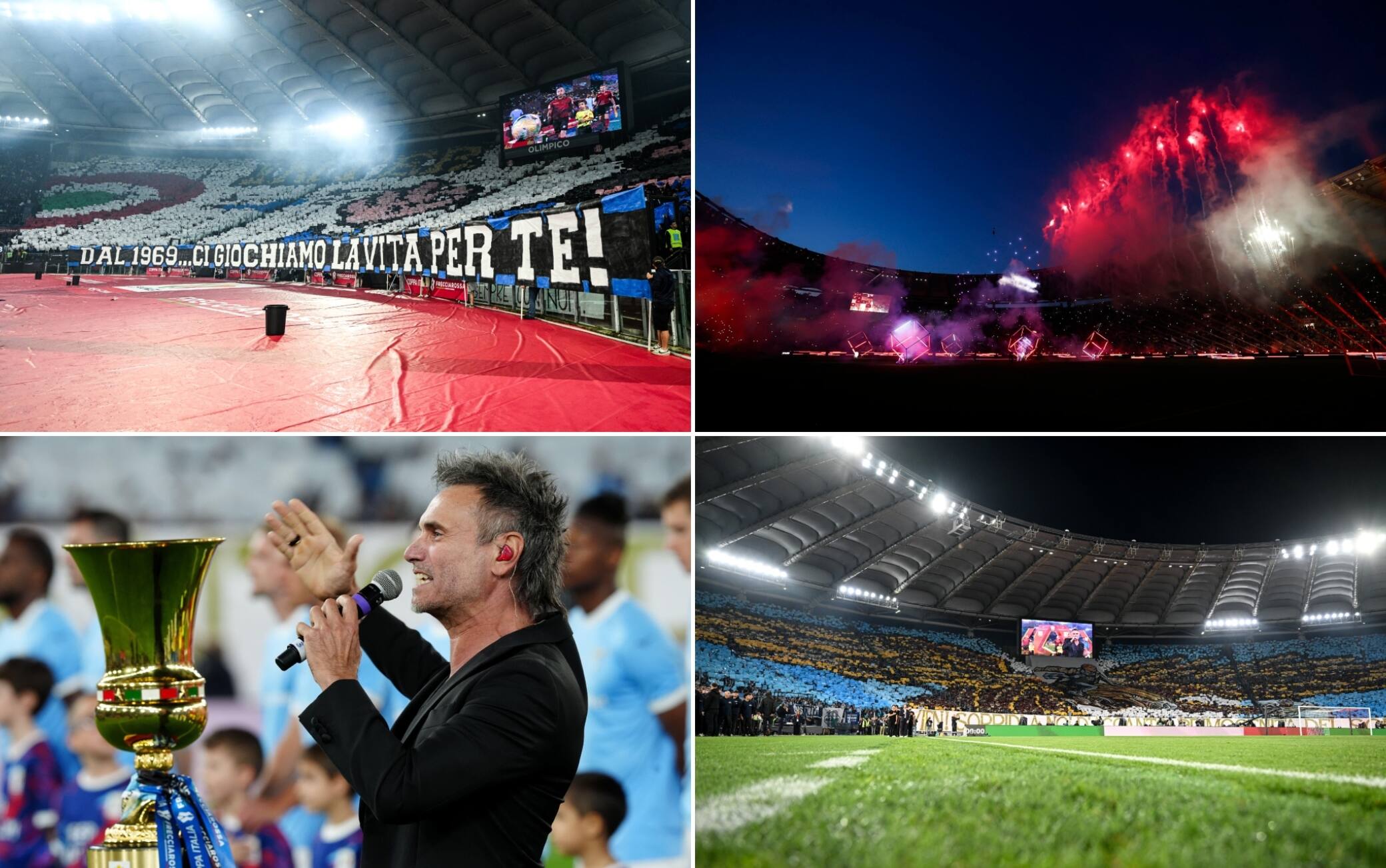 Lazio-Inter, le foto più belle LIVE della finale di Coppa Italia