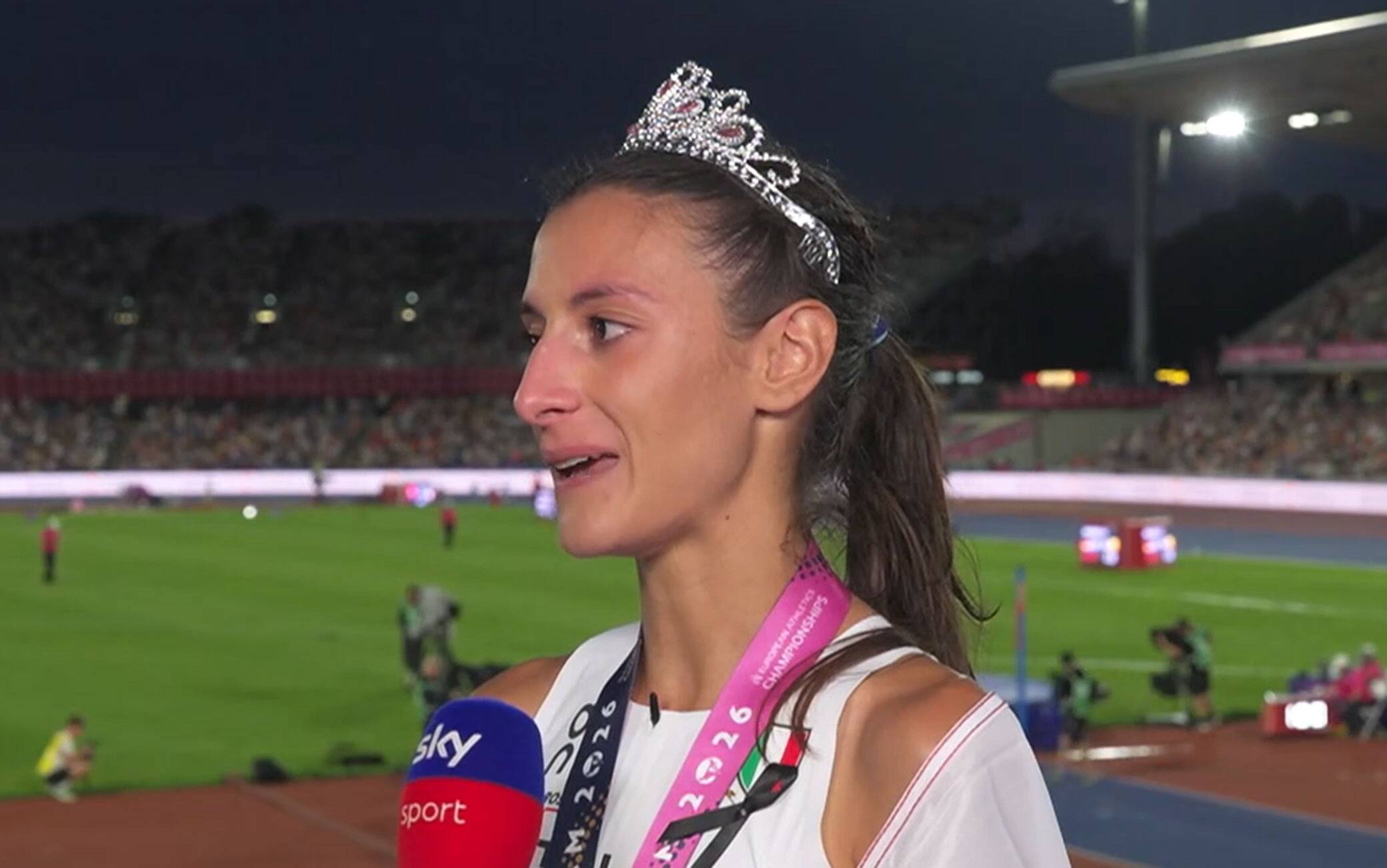 Nadia Battocletti si commuove dopo l'oro: "Chi mi ama mi dà la forza per vincere"