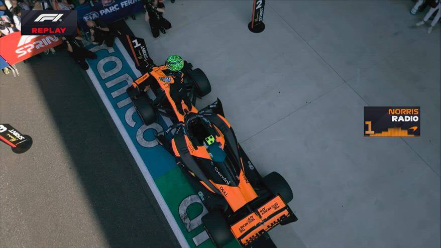 Norris, il team radio dopo la pole: "E' merito vostro"