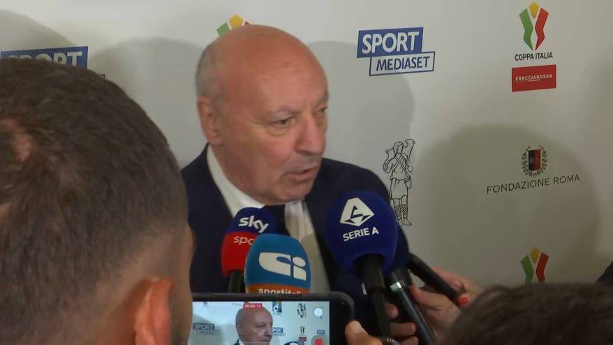 Marotta: "Coppa Italia romantica, vogliamo portarla a casa"