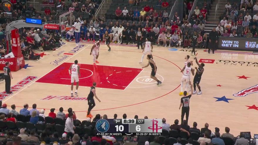 NBA, 41 punti di Amen Thompson contro Minnesota