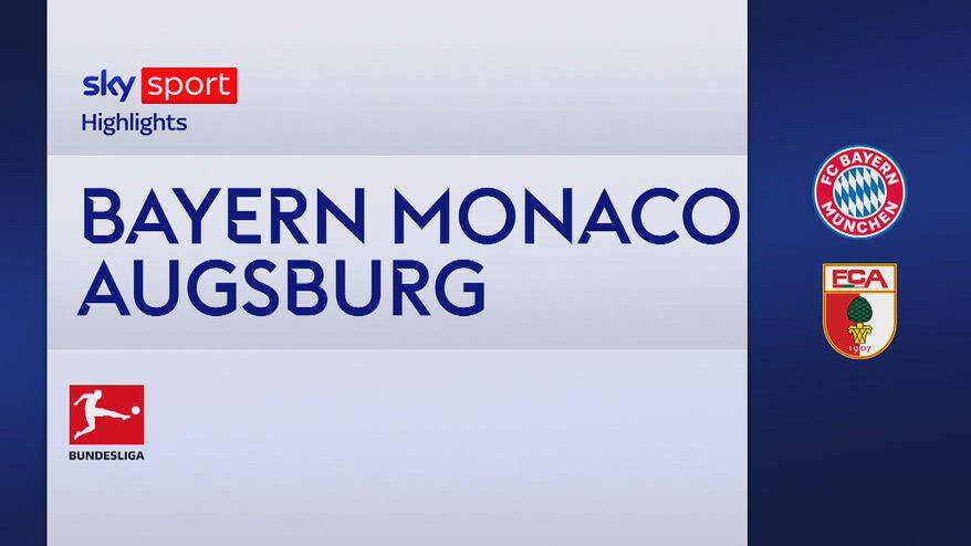 Bayern Monaco-Augsburg 1-2: gol e highlights