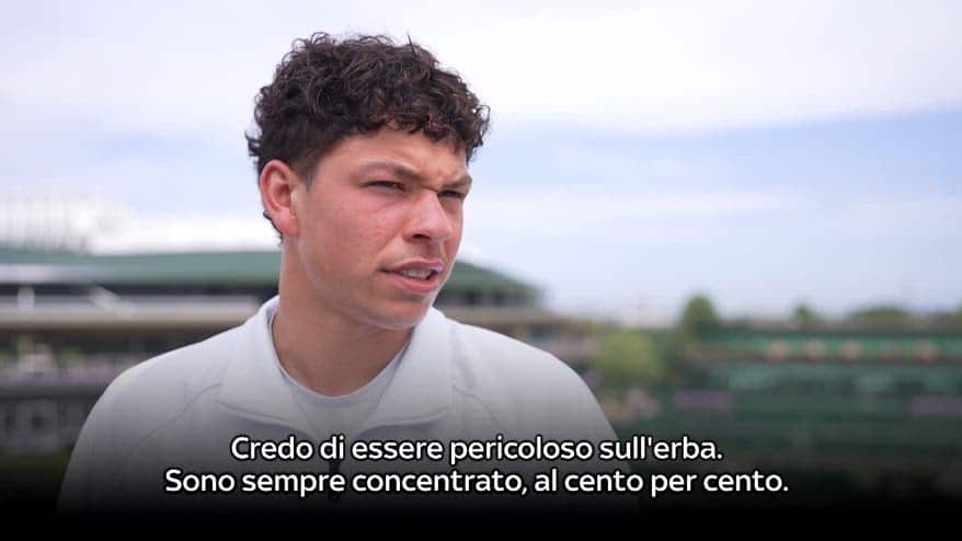 Shelton: "So di essere un avversario pericoloso su erba"