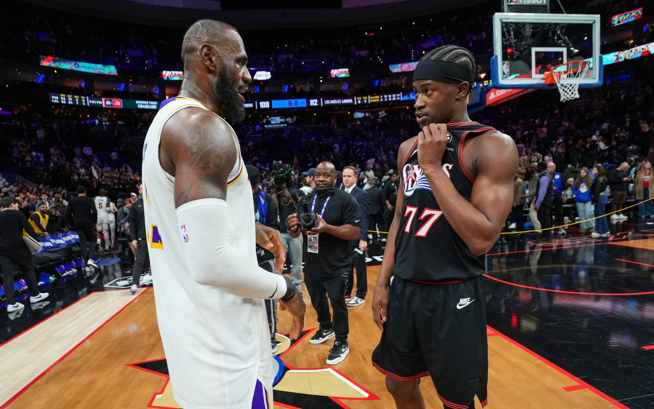 76ers, VJ Edgecombe gasato: "LeBron James? Giocherò con il mio idolo"