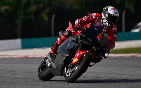 Test MotoGP, Bagnaia in pista con la Ducati numero 1 per la prima volta ...