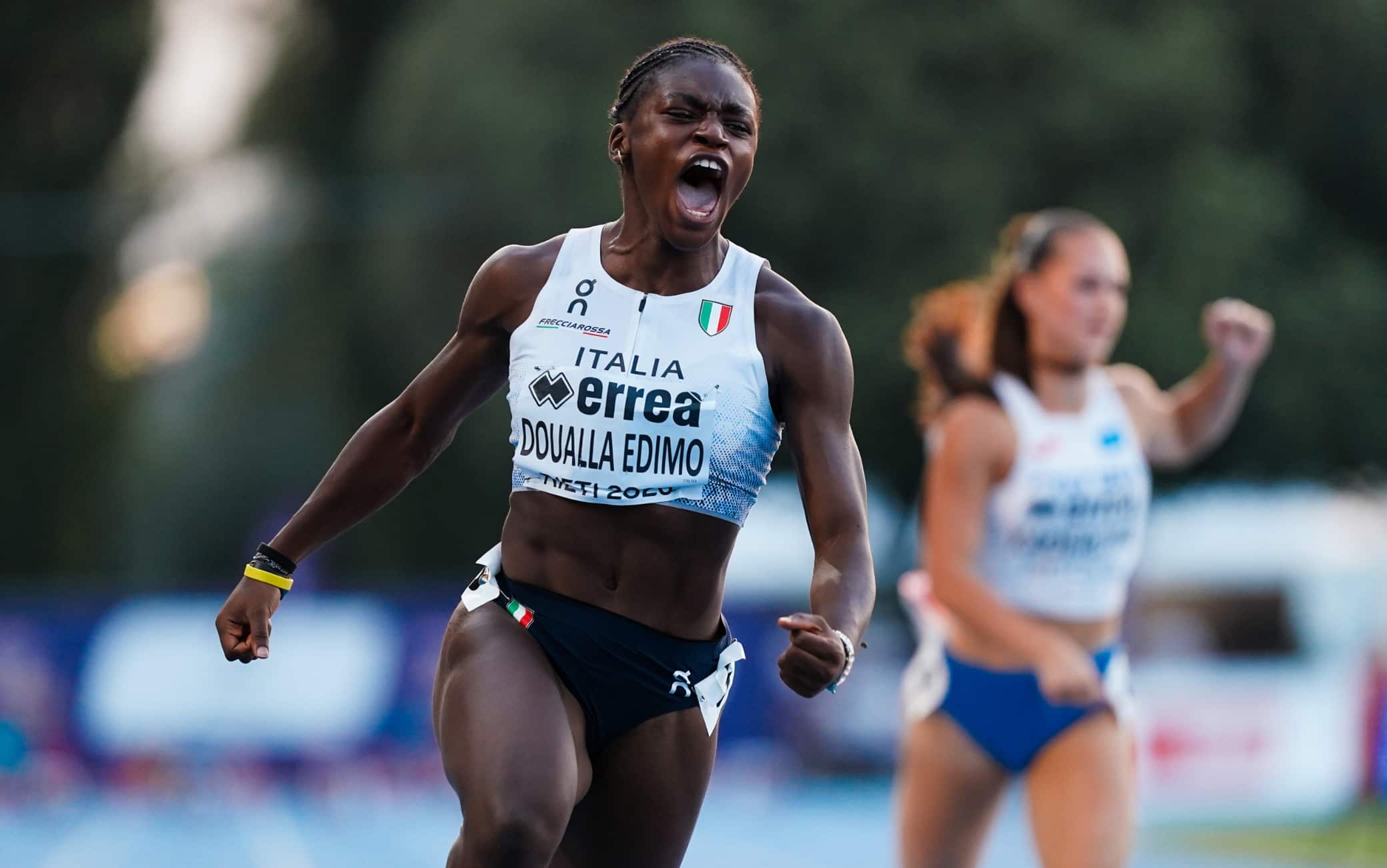 Kelly Doualla show: oro e record personale nei 100 metri agli Europei Under 18