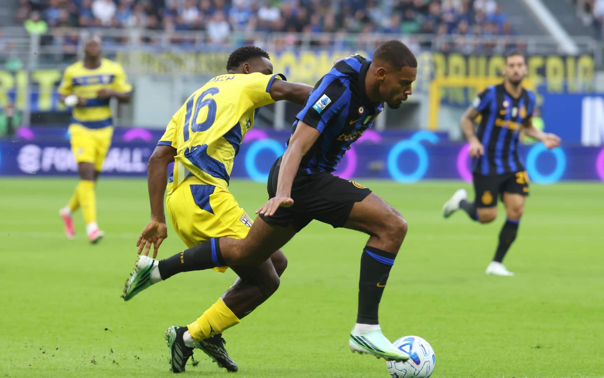 Il primo tempo di Inter-Parma