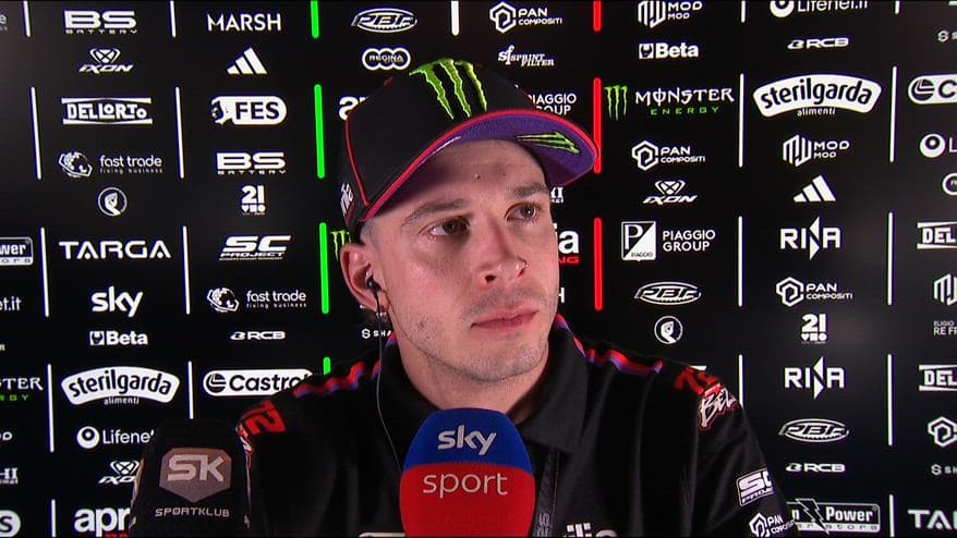 MotoGP, Bezzecchi: "Pensavo di stare meglio, ho sofferto"