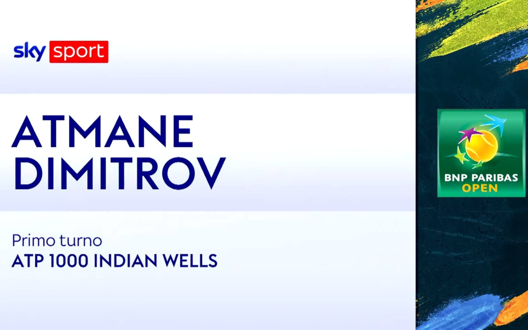 Atmane-Dimitrov: highlights Atp Indian Wells