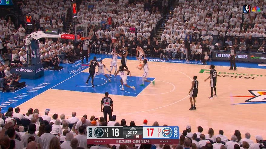 NBA, OKC batte San Antonio e vede le Finals: il recap