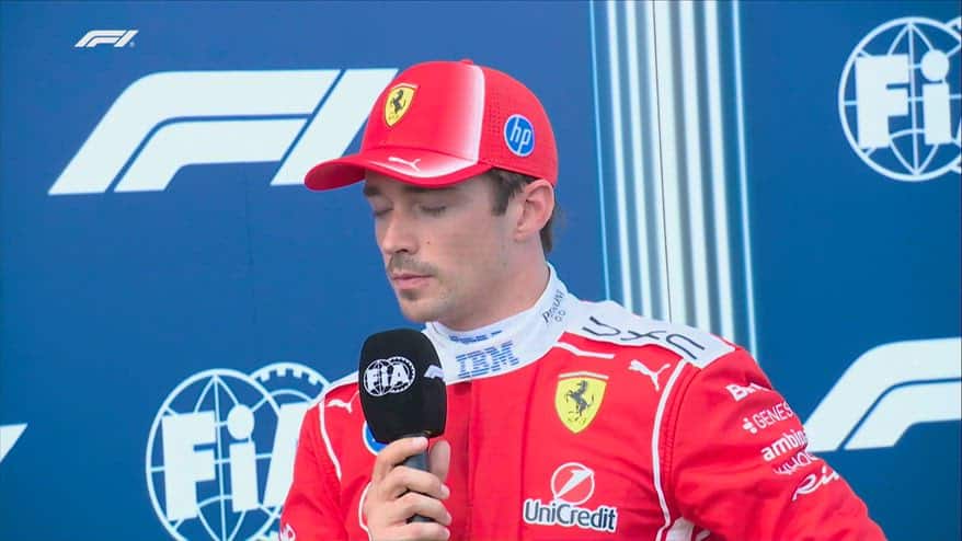 Leclerc: "Fatto il massimo, non avevo il passo di Lewis"