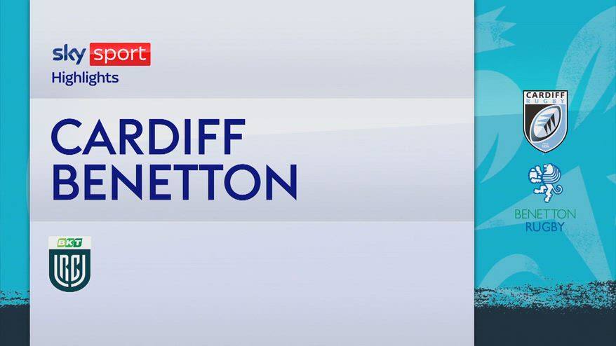 URC, Cardiff-Benetton 17-8: gli highlights