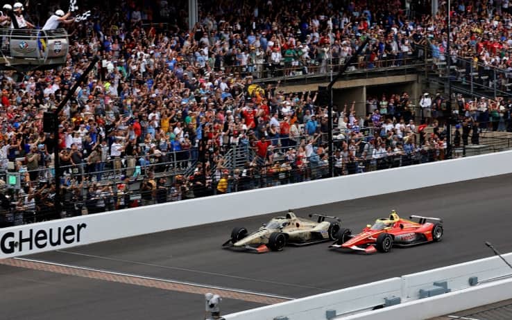 Indy 500, Rosenqvist batte Malukas in volata