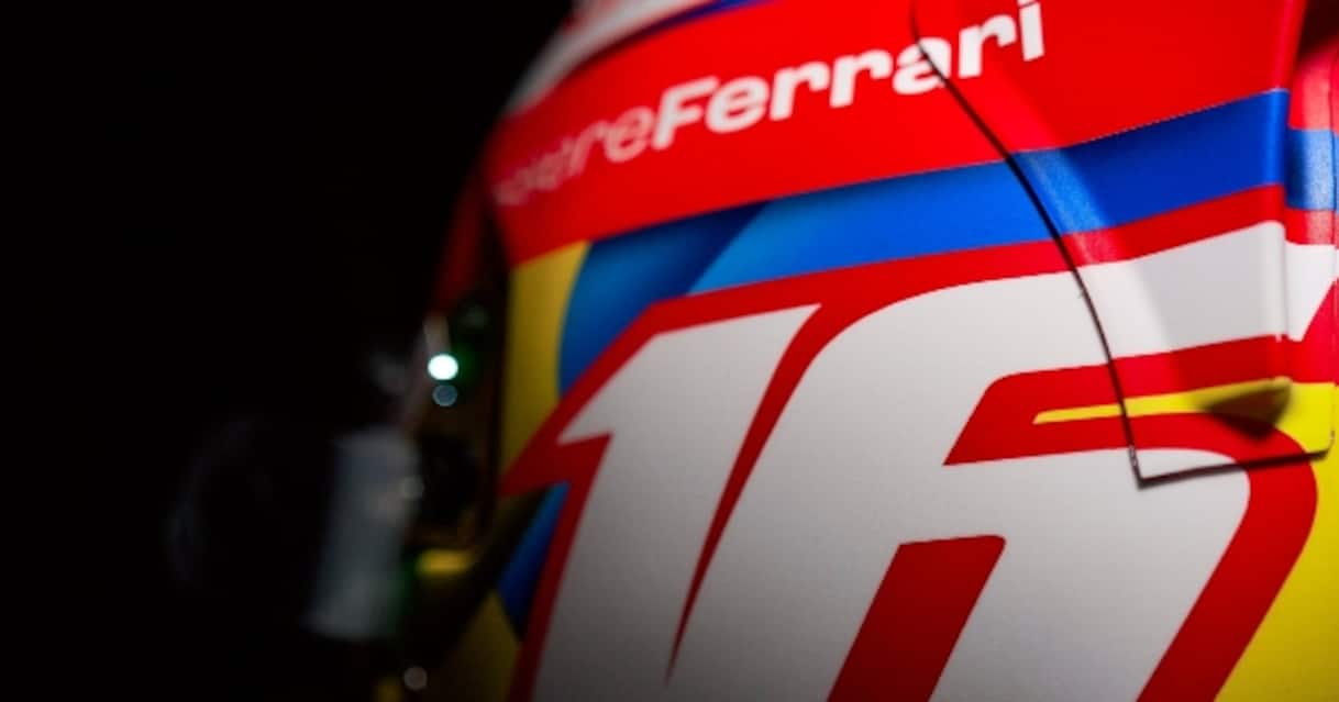 F15916 F1, Leclerc e il suo 'casco brasiliano' per il GP a Interlagos. FOTO ...
