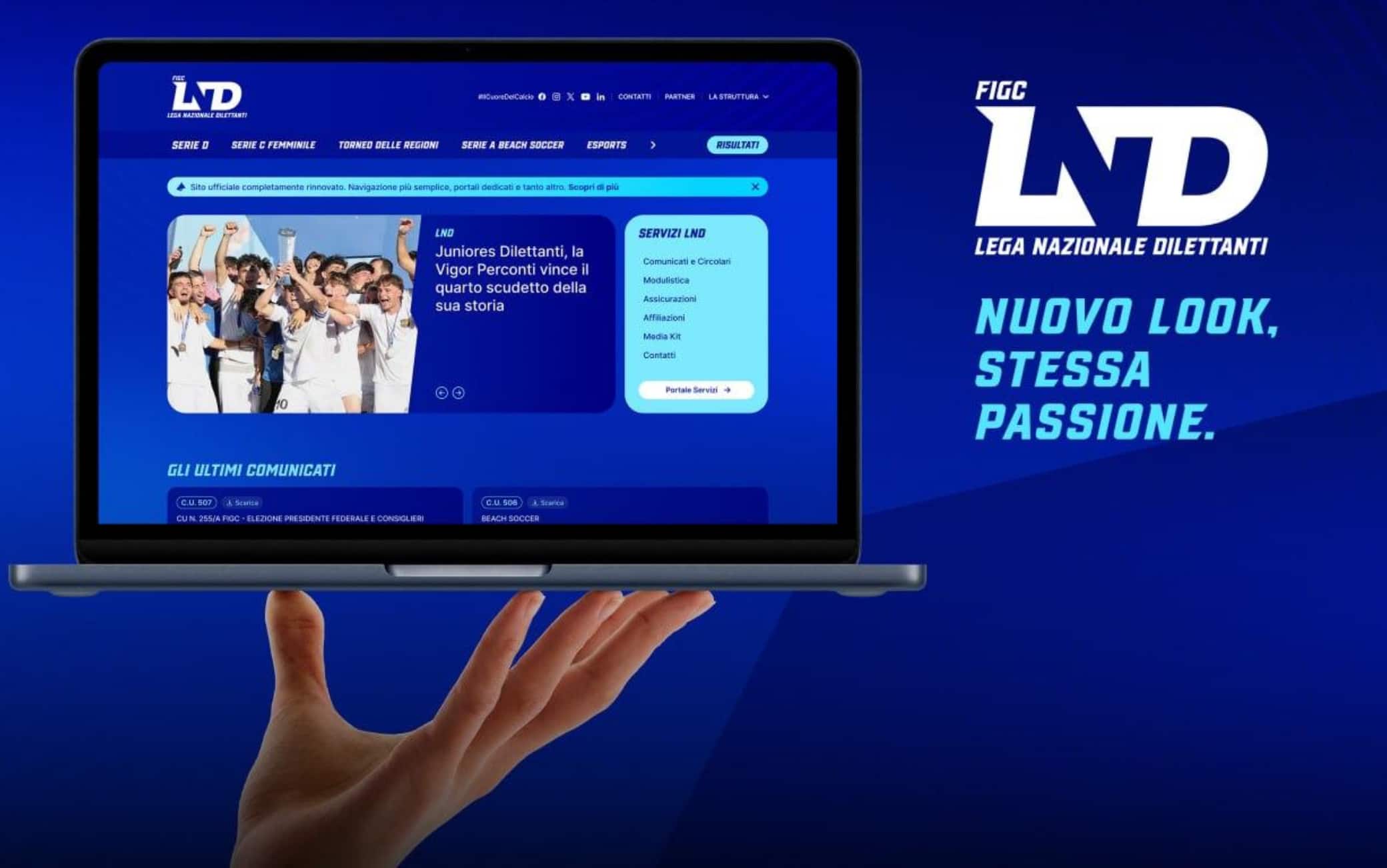 Lega Nazionale Dilettanti, svelata la nuova identità visiva