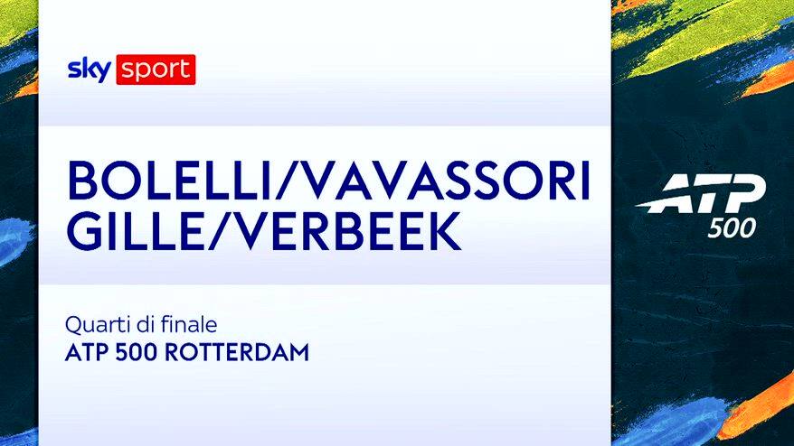 Bolelli/Vavassori-Gille/Verbeek: highlights Atp Rotterdam