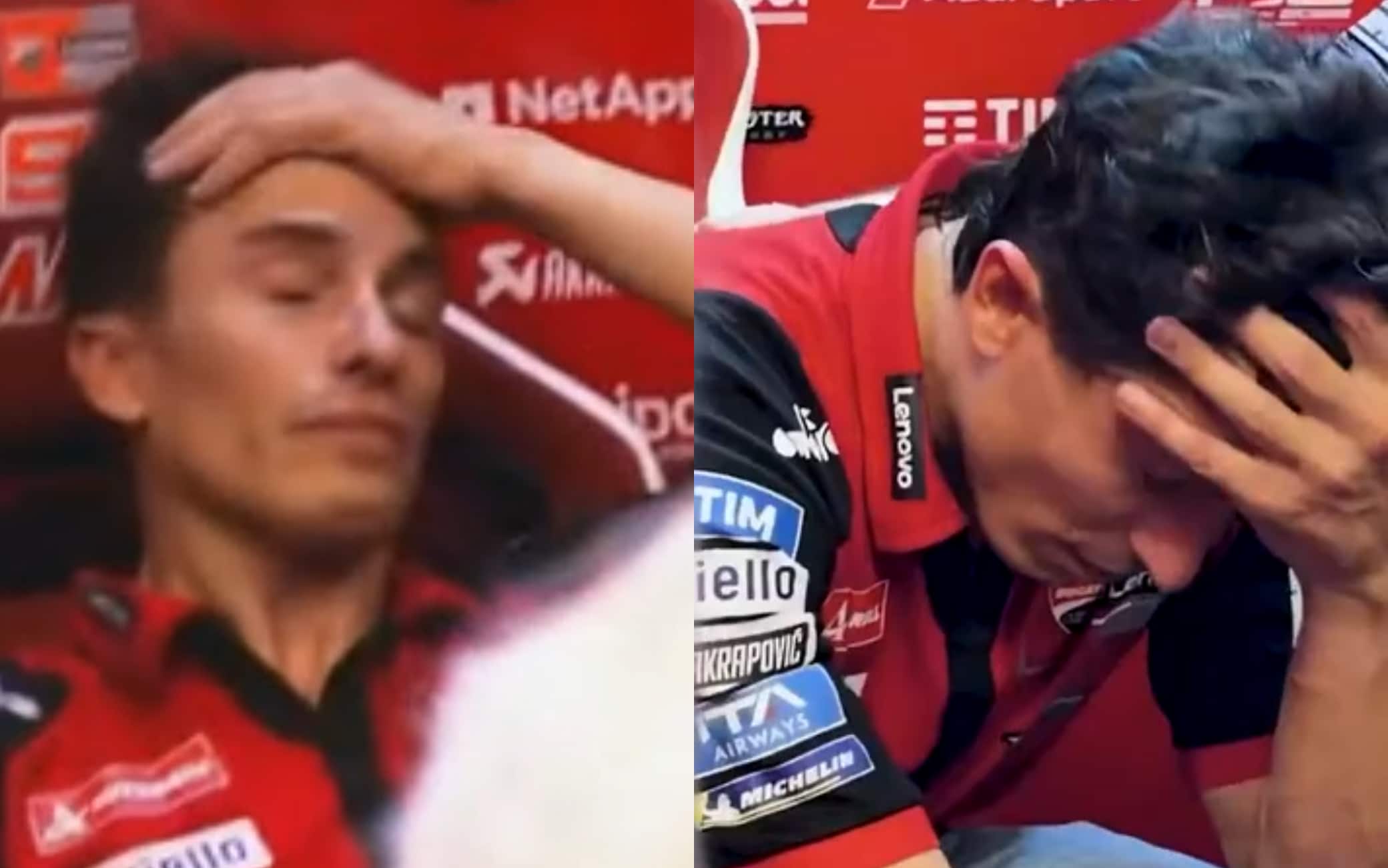 Marquez al team sull'operazione alla spalla: "Sto guidando con un braccio e mezzo". VIDEO