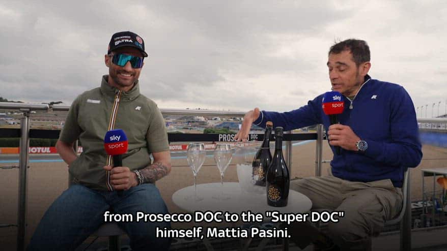 Mattia Pasini e la gioia dei piloti quando tornano a Jerez