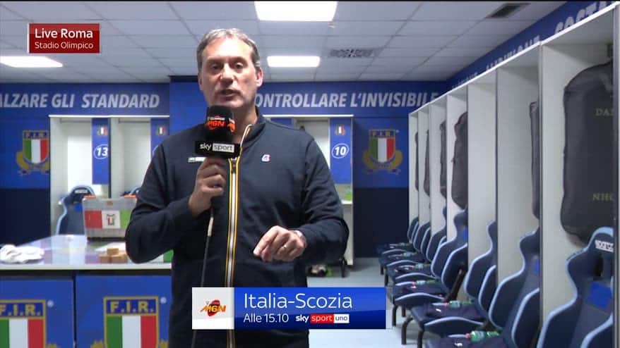 Italia-Scozia, spogliatoio senza maglie azzurre: ecco perché