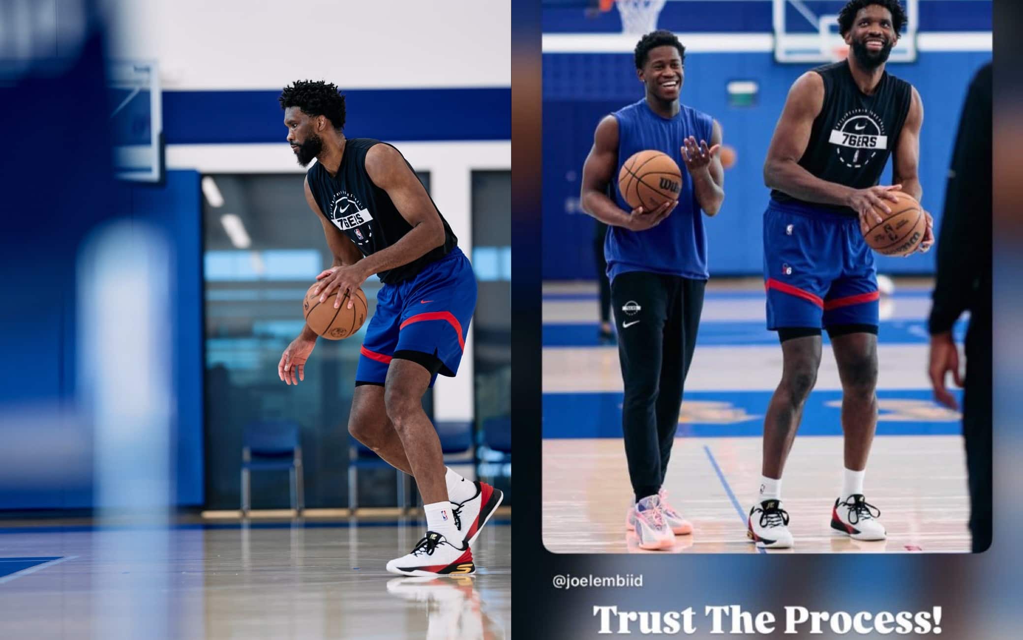 NBA, Embiid è già in palestra e in grande forma e LeBron si esalta: "Trust The Process!"