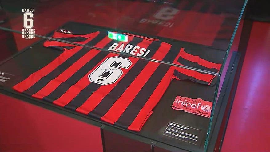 Casa Milan ricorda Baresi: l'ultima maglia indossata nel '97