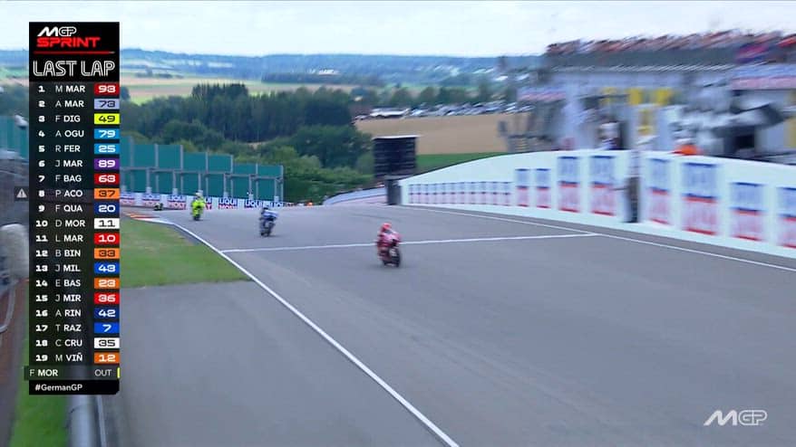 Gp Germania, l'ultimo giro della Sprint Race