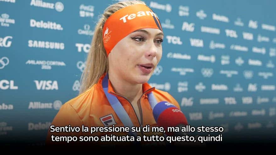 Jutta Leerdam: "Finalmente sono campionessa olimpica"