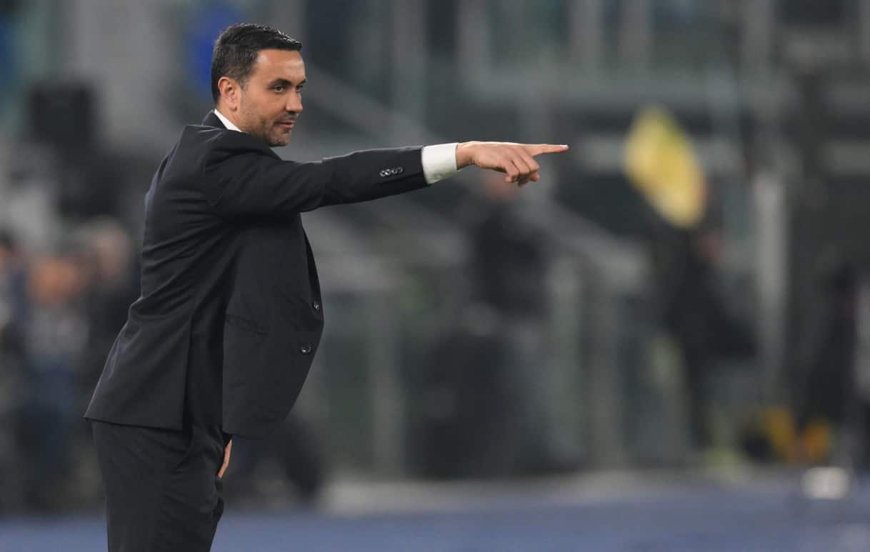 Palladino in conferenza stampa