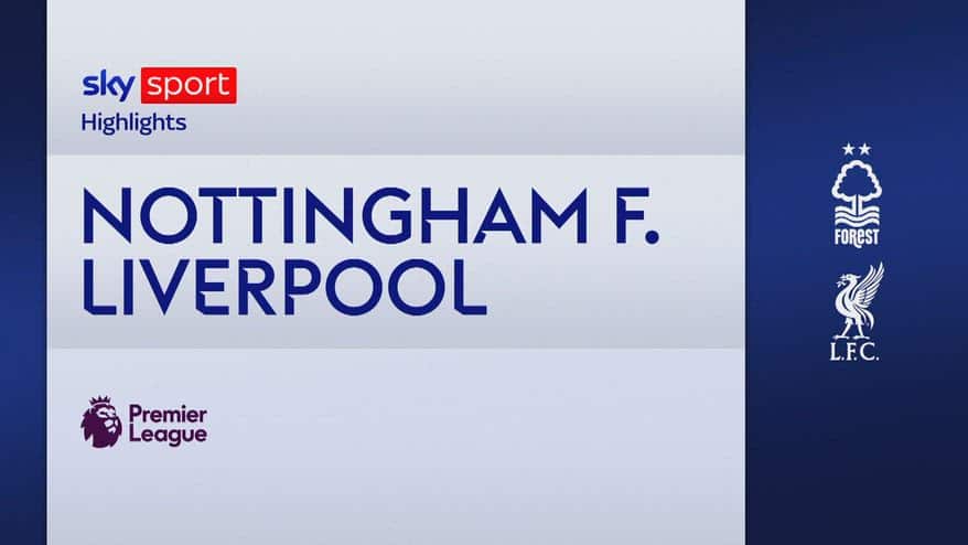 Nottingham Forest-Liverpool 0-1: gol e highlights